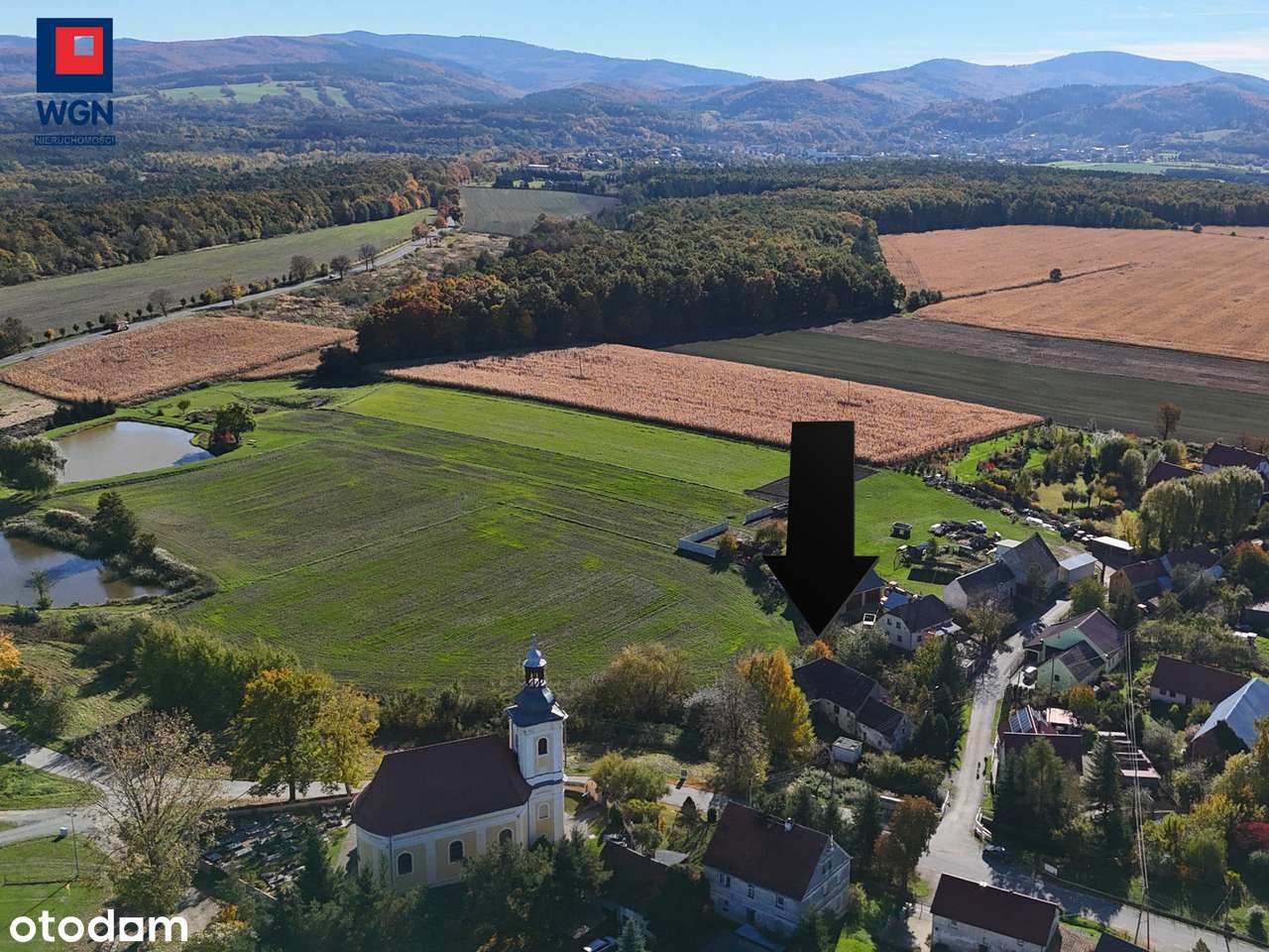 Działka na wsi ze starymi zabudowaniami na sprzedaż. - Pełny obrazek: 4/20