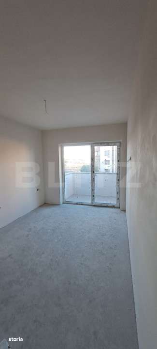 Apartament cu 2 camere, semifinisat, bloc nou, etaj 1/4, parcare, zona - Imagine principală: 3/8