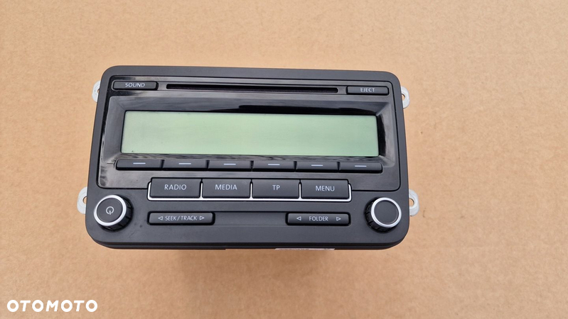 Radio VW Passat B6 B7 Golf VI Touran Jetta 1K0035186 1K0035186AA Blaupunkt - 1