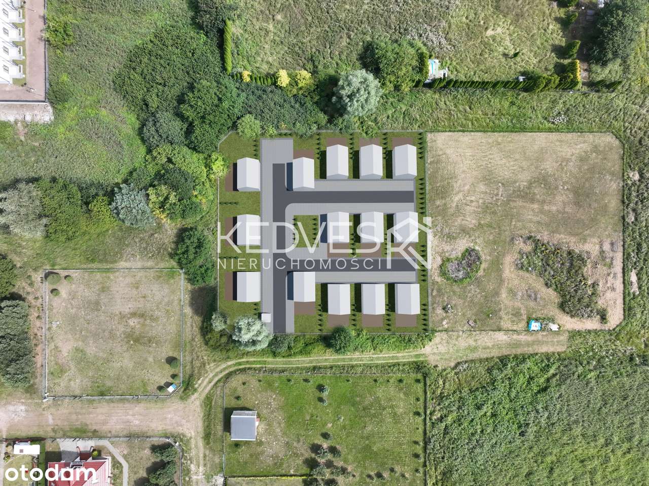 Działka w Rogowie - 400m od plaży - MPZP-4