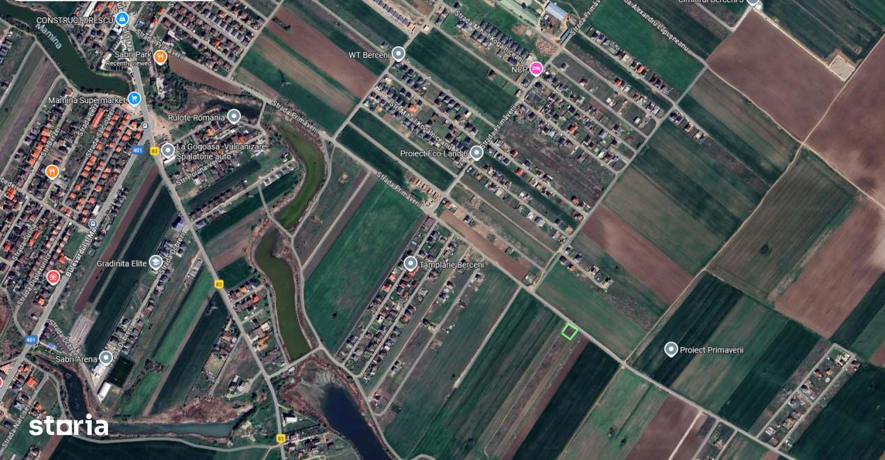 Teren Intravilan Primaverii - Com Berceni | utilitati in zona | #EG10E - Imagine principală: 3/3