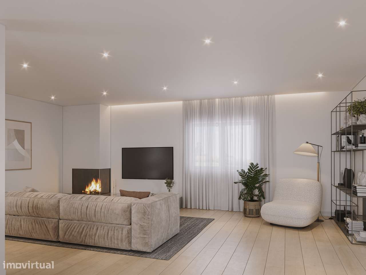 Moradia Isolada T5 com piscina na Venda do Pinheiro - Grande imagem: 4/10