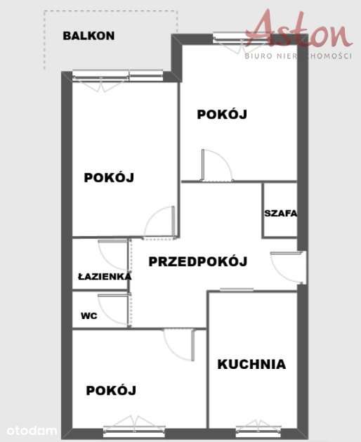 Mieszkanie 3 pok, 1 piętro, ul. Piłsudskiego-13