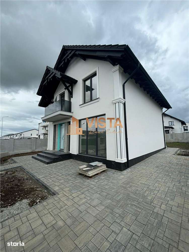 Casa Premium, 4 camere, 500 mp teren, toate utilitatile, Sanpetru-Harm - Imagine principală: 2/14
