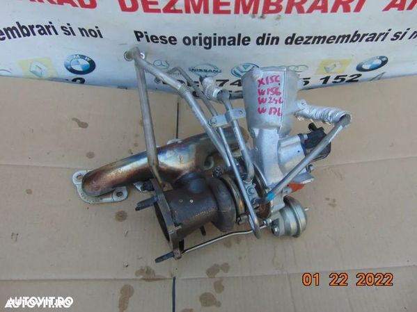 Turbina Mercedes CLA 1.6 benzina W117 x117 w242 w246 w176 w177 w256 gla b class a class - 1