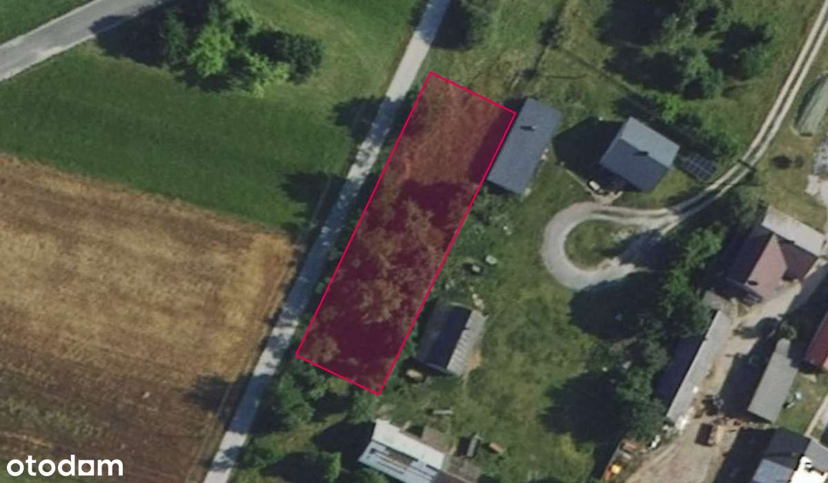 Działka 204/3 w miejscowości Wójcin - Pełny obrazek: 2/2