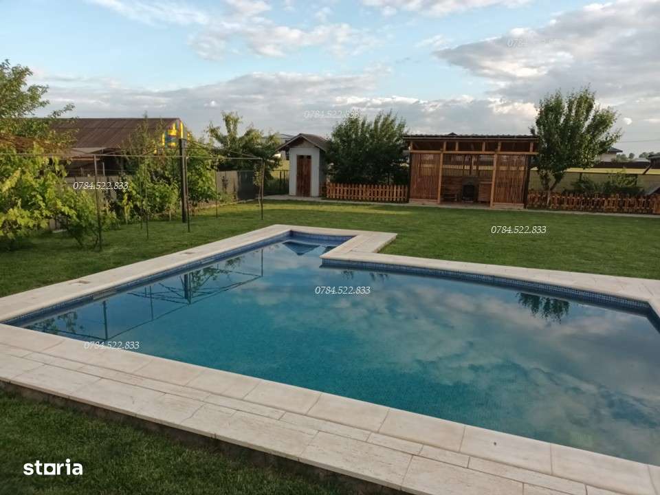 Vila spațioasă MOBILATĂ cu piscină și garaj – comuna Berceni Ilfov - Imagine principală: 4/18