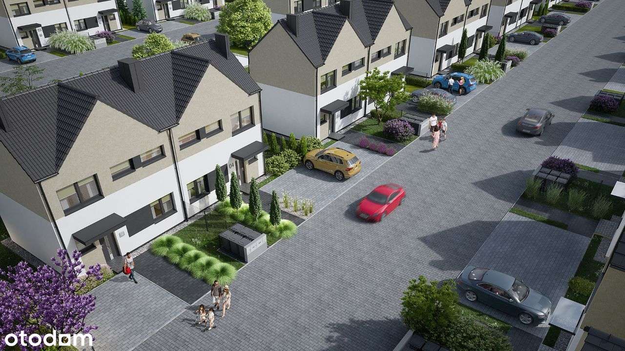 Dom 75,75m2, działka 200m2, poddasze, pompa ciepła - Pełny obrazek: 5/13