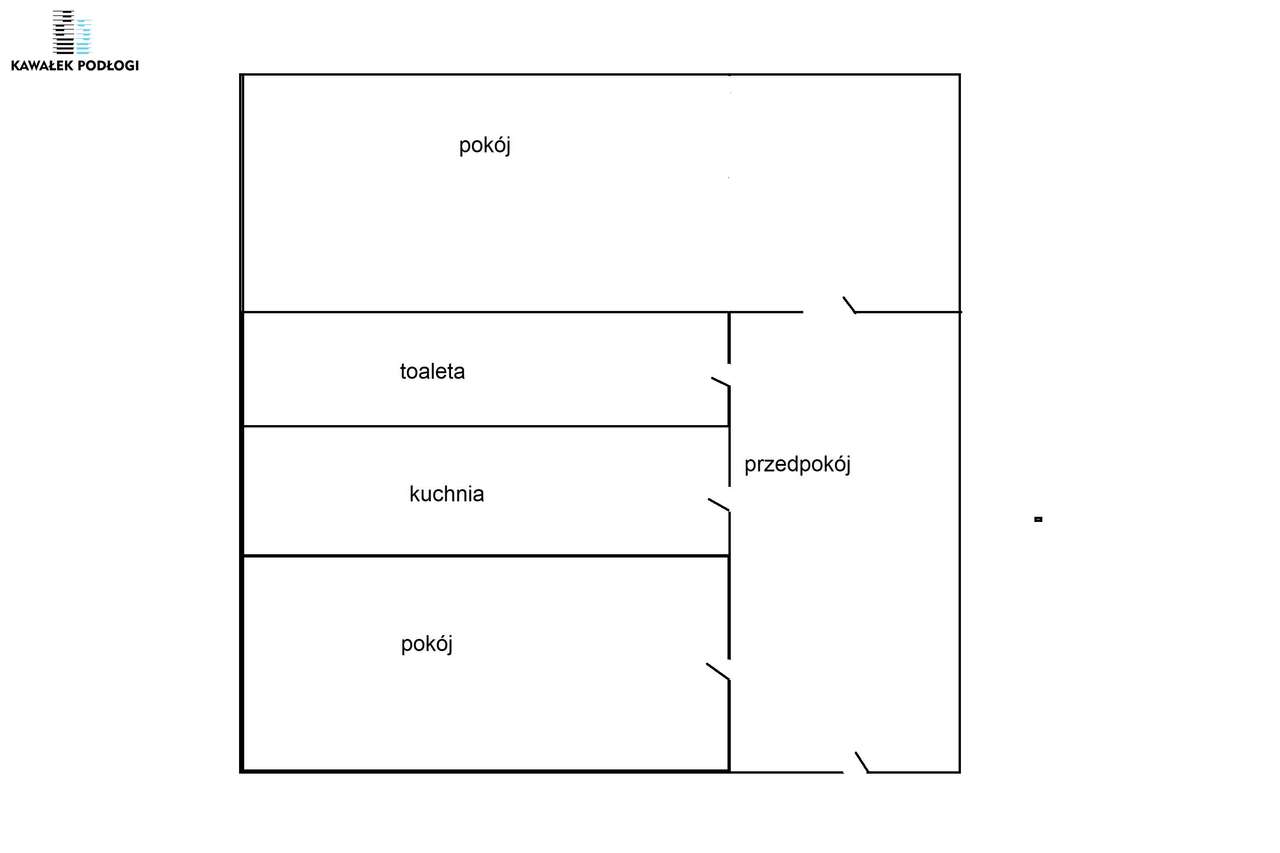 Dwa duże pokoje przy Wąskiej. Do remontu-0
