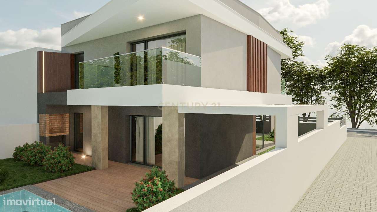 Casa em Construção  com piscina localizada na Quinta do Desembargador-6