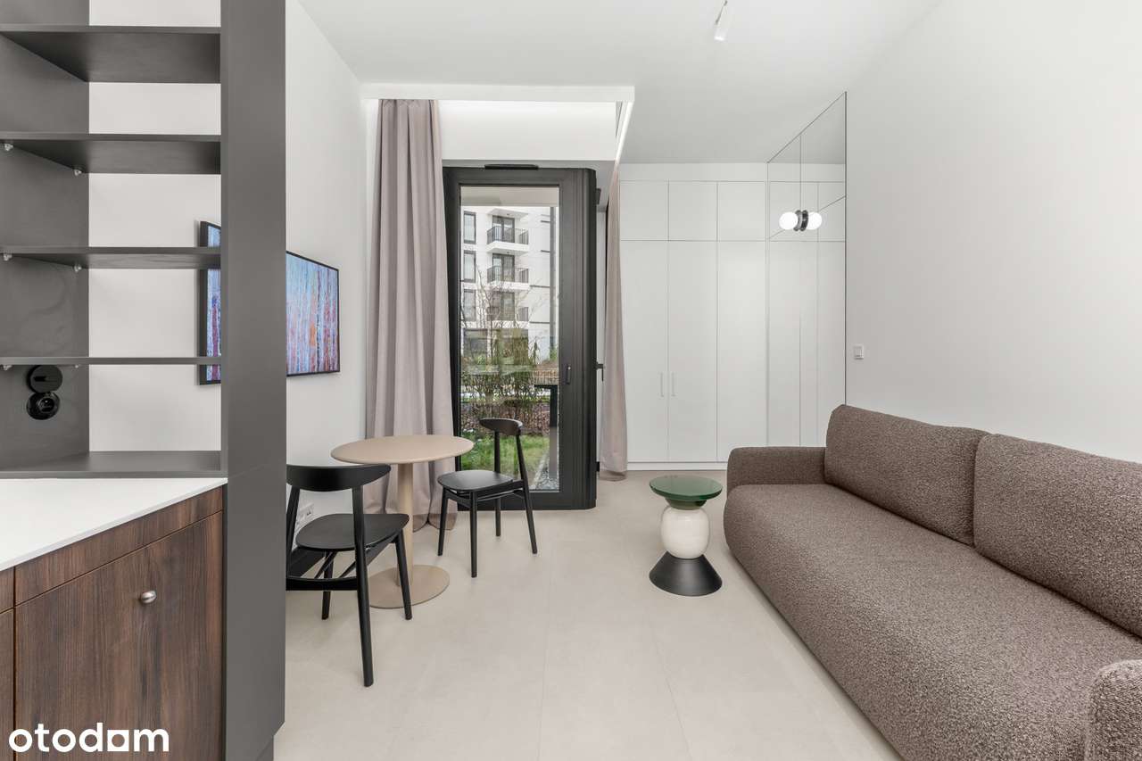 Młyny Mogilska - Kawalerka 27 m2 wysoki sufit 3,1m - Pełny obrazek: 4/20