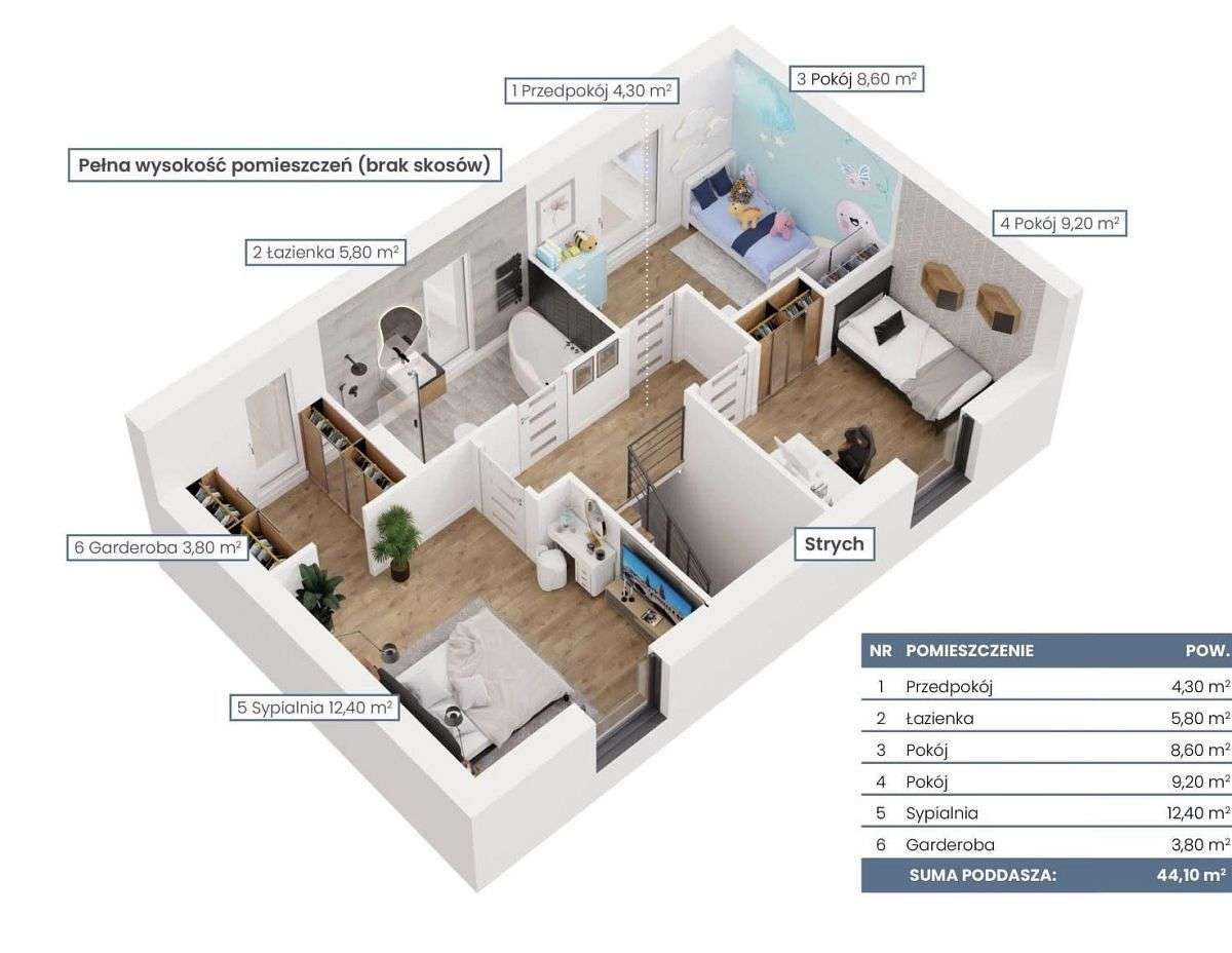 Dom w zabudowie bliźniaczej- Łęczna, Podzamcze - Pełny obrazek: 5/8