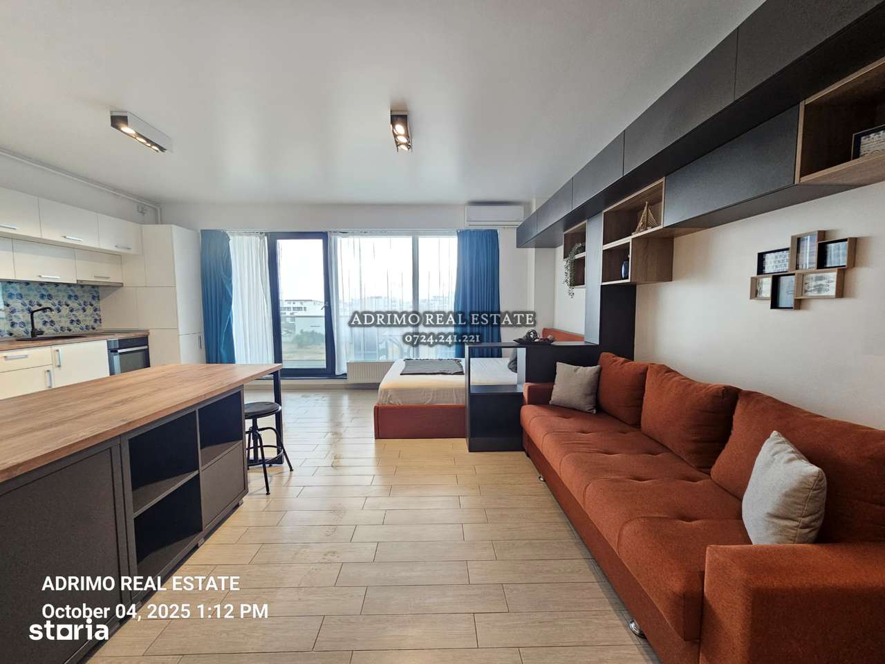 Garsoniera Moderna - zona Azimuth -vedere mare-parcare privata- 300Eur - Imagine principală: 2/17