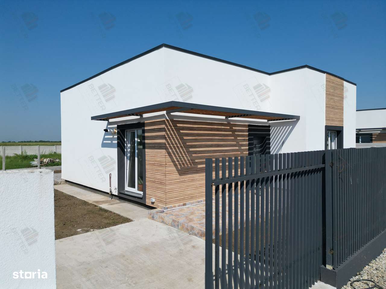 Casa In Stil Mediteranean - 4 Camere - Teren - 450 mp - Comuna Berceni - Imagine principală: 2/20