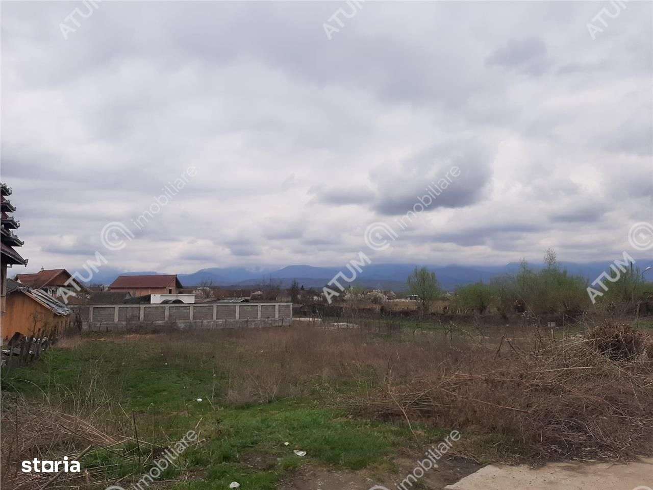 Teren intravilan 1300 mp de vanzare pe Valea Avrigului, drum asfaltat - Imagine principală: 5/6