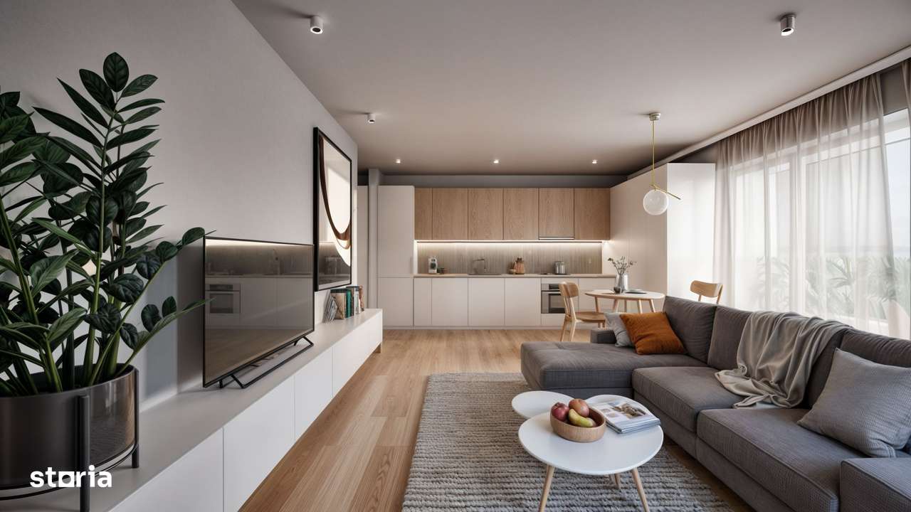 Apartament nou cu 2 camere - Imagine principală: 3/6