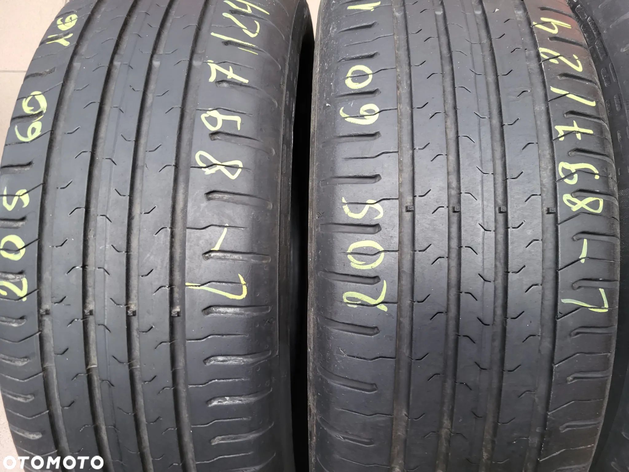 205/60R16 92H AO (L897/24)05 2szt 5/6mm CEC 5 ContiEcoContact 5 CONTINENTAL 2020r LETNIE - 1