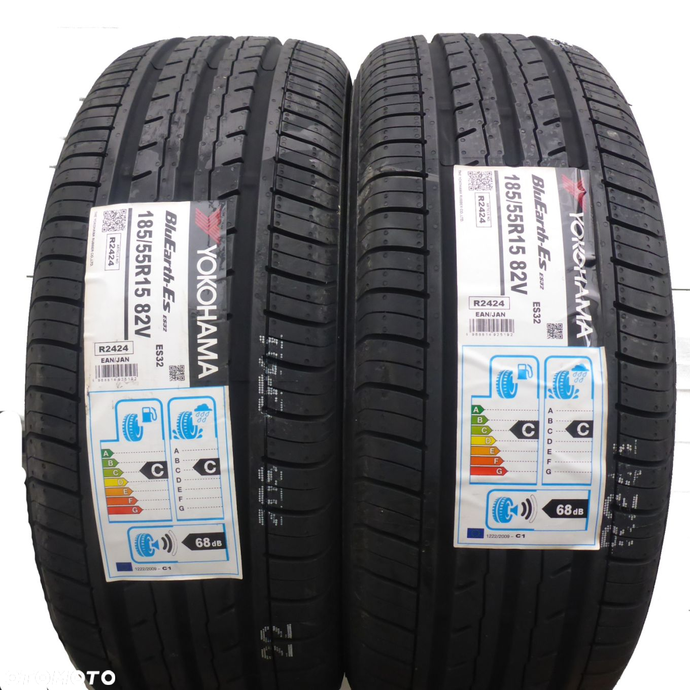 4 x YOKOHAMA 185/55 R15 82V BluEarth-Es Es32 Lato 2020 NIEUŻYWANE - 3