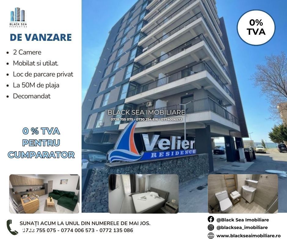 Apartament cu 2 camere - Complex Velier - HOT SALE - EXCLUSIVITATE!!!