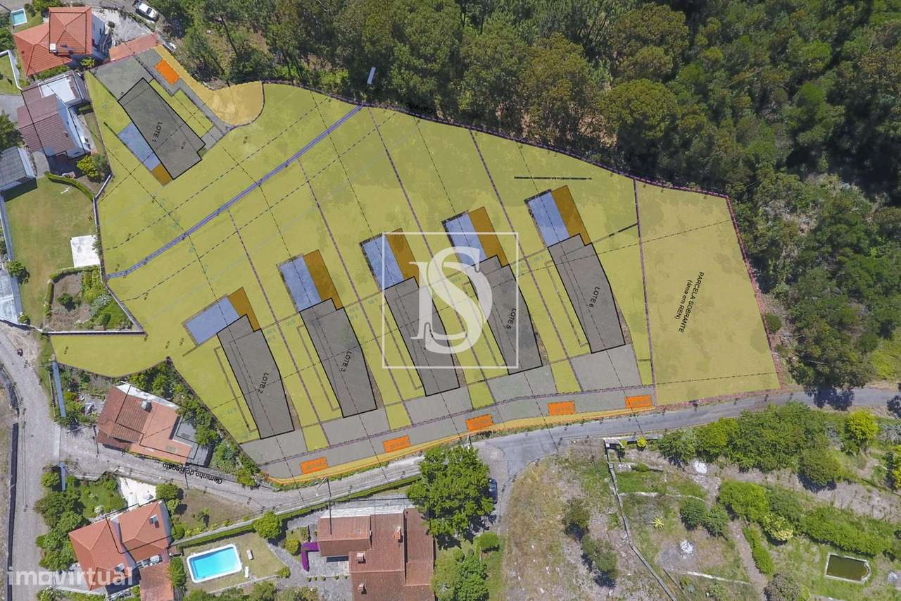 Terreno para 6 lotes  em Afife-8