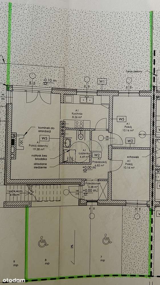 Sprzedam mieszkanie 3-pokojowe! Taras, ogród, 2 miejsca postojowe-14