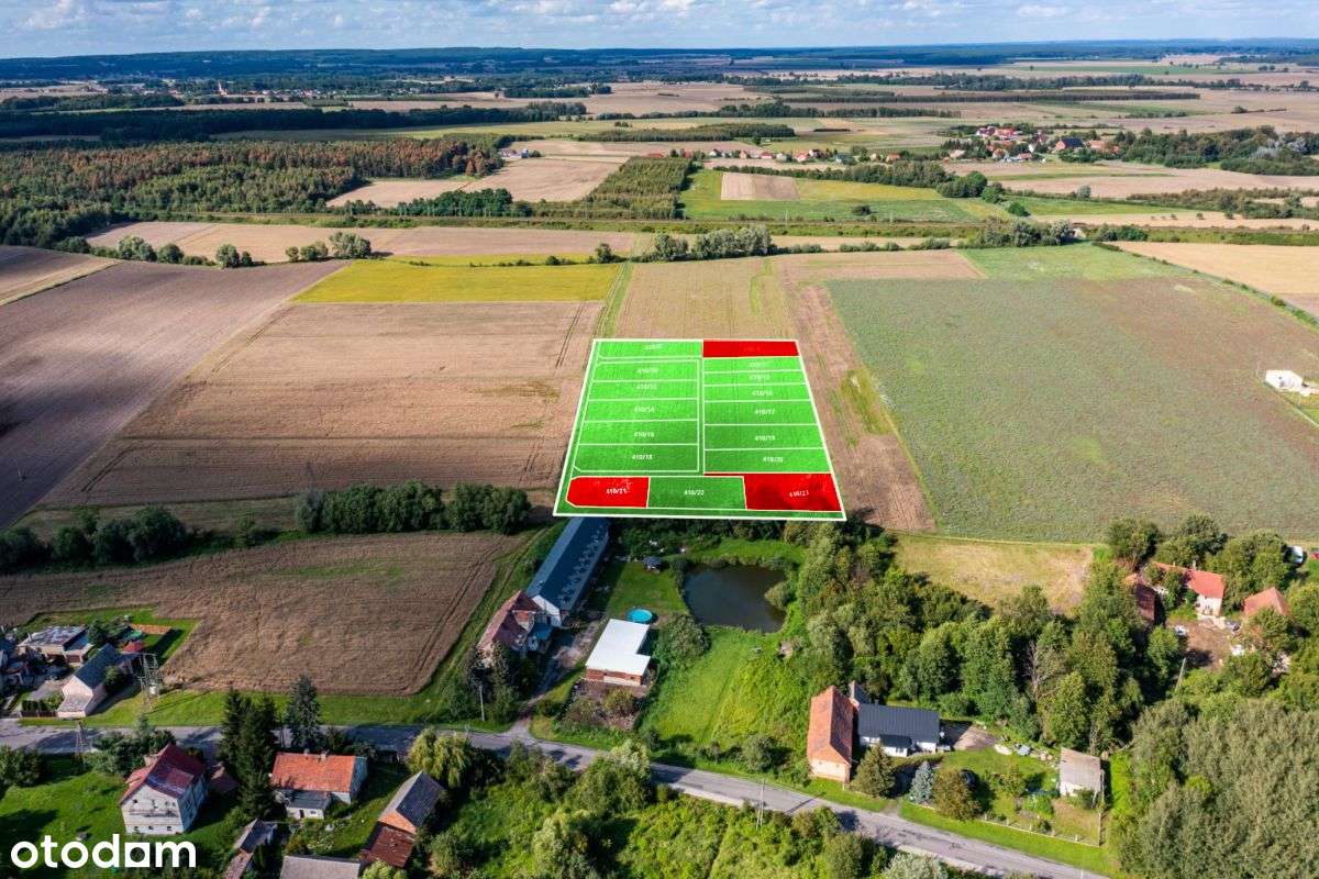 Działki budowlane pod Lubinem-1