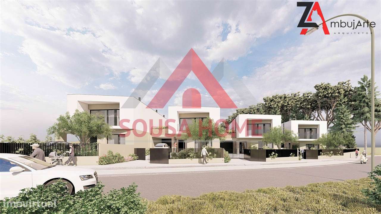 Projecto Aprovado *3 Moradias V4 - Ortigosa - Grande imagem: 3/15