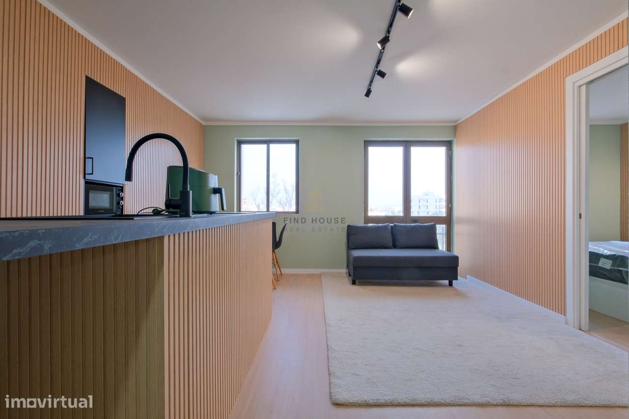 Apartamento T2 totalmente remodelado, em condomínio privado, em Vilamo-7