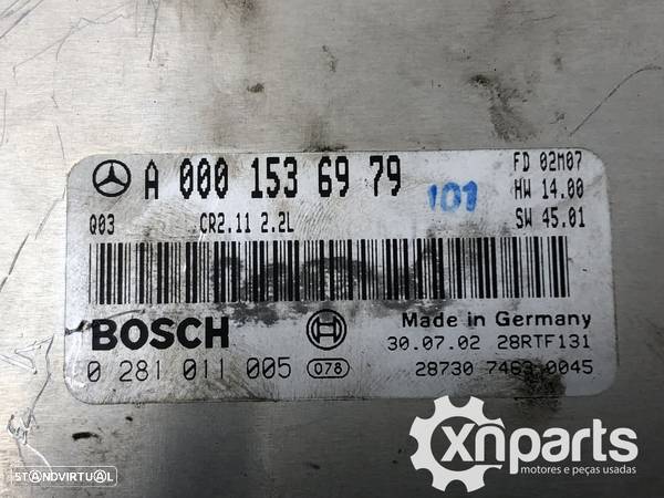 Centralina do motor Usado MERCEDES-BENZ C-CLASS (W203) C 220 CDI | 05.00 - 02.07... - 4