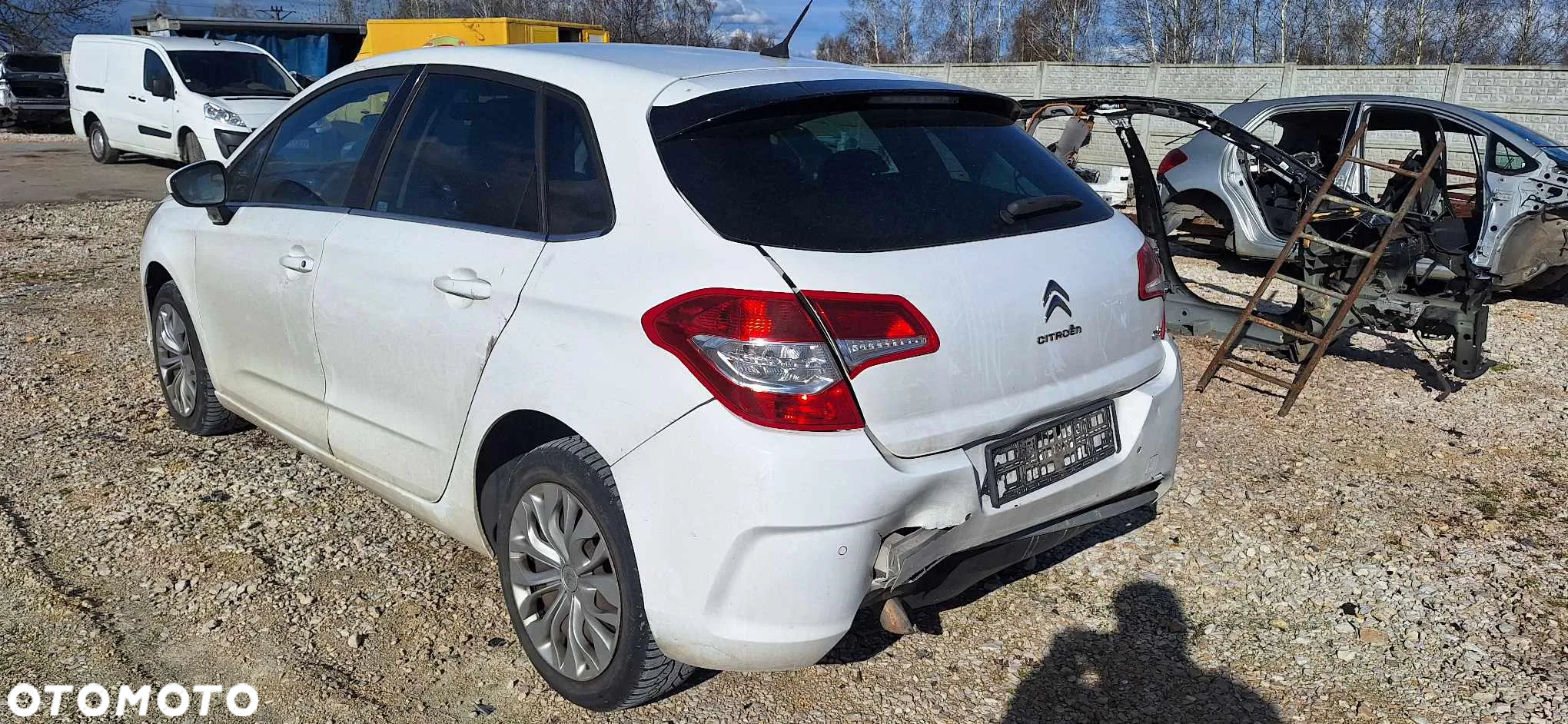 Citroen C4 II EWP klapa tył komplet szyba - 3