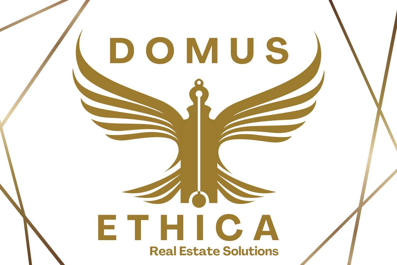 Logotipo: Domus Ethica, soluções Imobiliárias