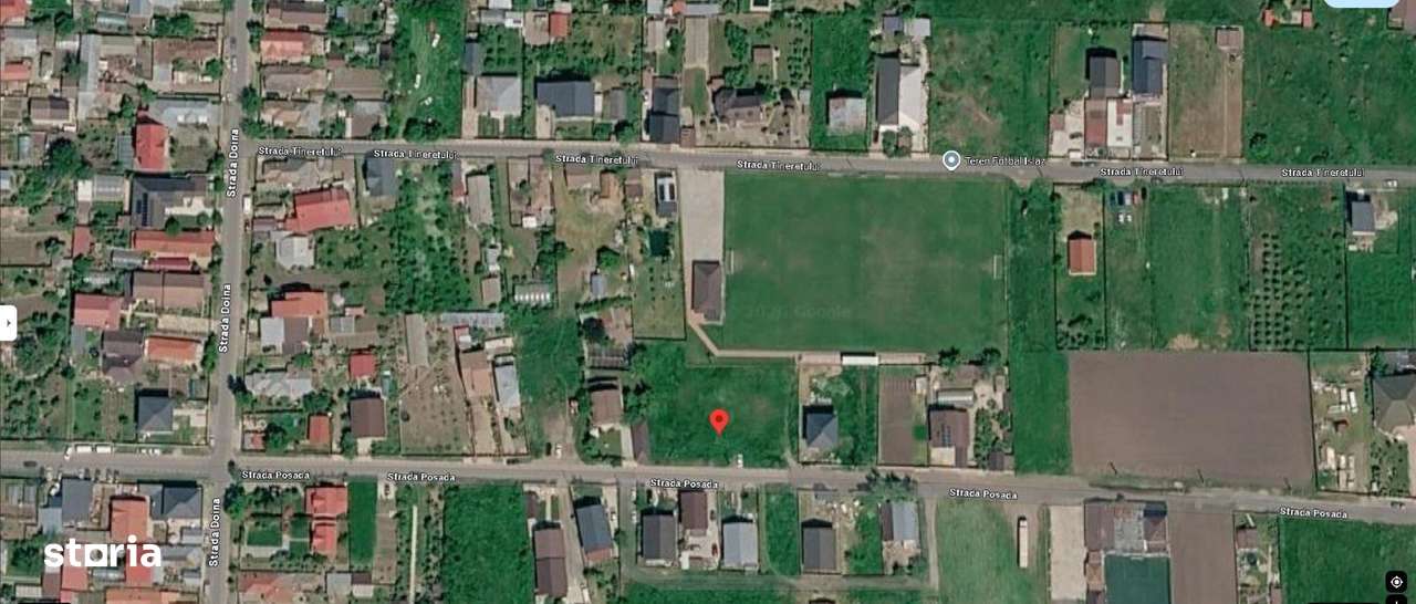 Teren 731,5 mp cu 20 m deschidere – Str. Posada, Islaz, Brănești-0