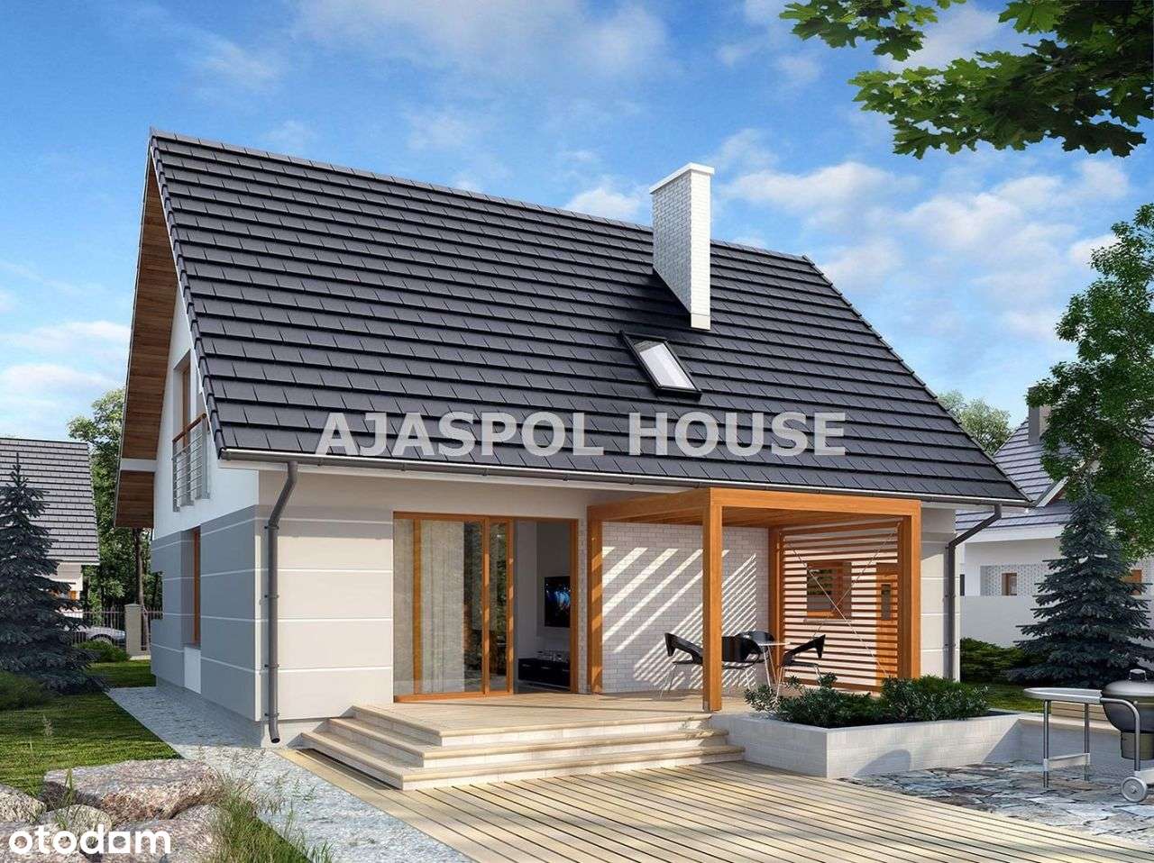 Dojlidy Górne * Nowy dom * Działka 644m2 * media ! - Pełny obrazek: 2/15