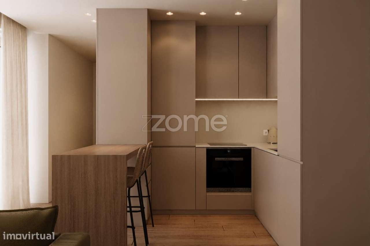 Apartamento T0 Avenida Central-5