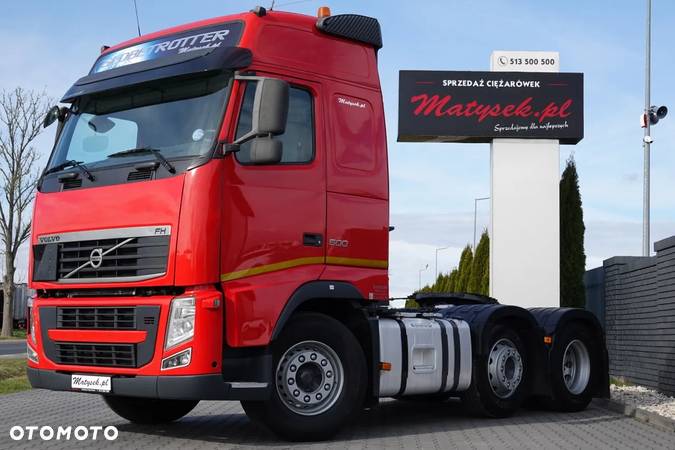 Volvo FH 500 / STANDARD / PUSHER / 3 OSIE / OŚ PODNOSZONA / 65 TON / PEŁNY ADR - 2