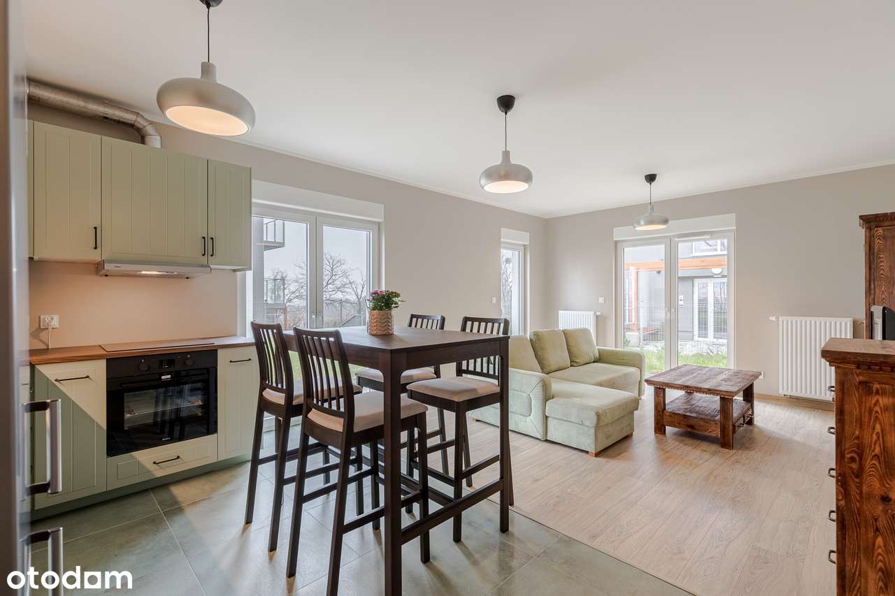 3 pokojowe mieszkanie z dużym ogrodem, m. parkingowym, komórką, SPA - Pełny obrazek: 2/9