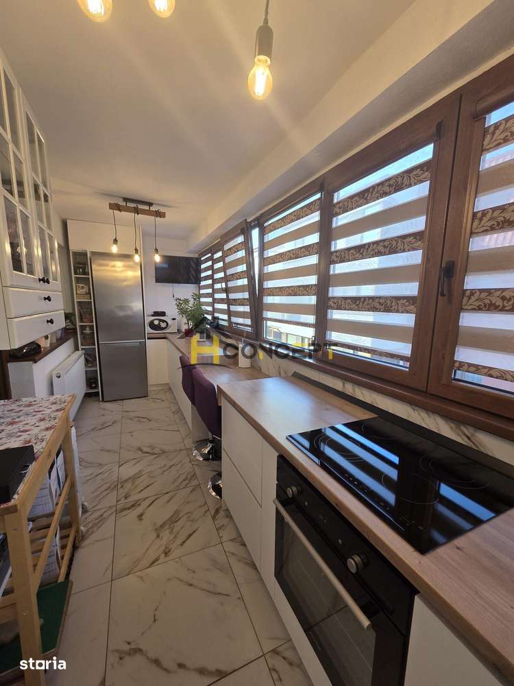 Parc L.Raiciu Apartament 2 cam transformat in 3 camere mobilat utilat-3