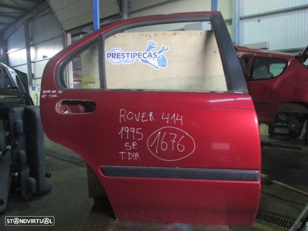 Porta POR1676 ROVER 414 1995 5P VERMELHO TD - 1