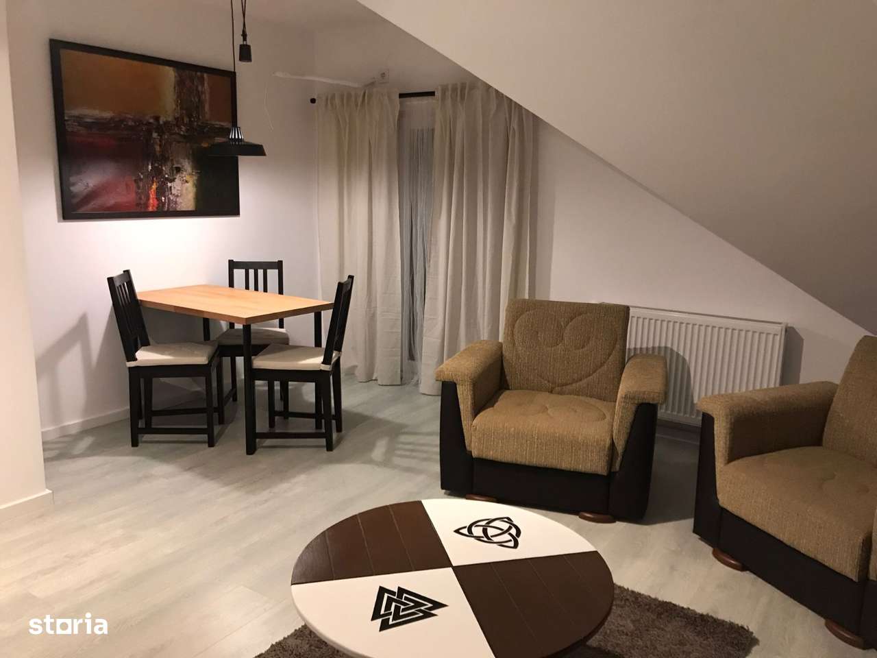 Apartament 2 camere, mansardă, mobilat și utilat,terasa, bloc cu lift - Imagine principală: 3/10