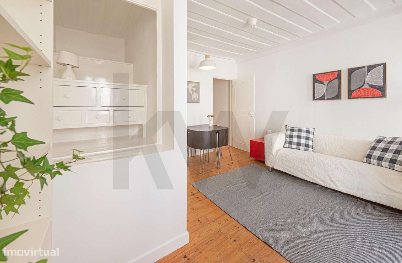 ARRENDA: T2 MOBILADO * TERRAÇO * PRAÇA DAS FLORES - Grande imagem: 4/25