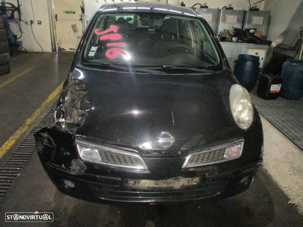 Carro MOT: CR12  CXVEL: JH3103 NISSAN MICRA K12 2010 1.2I 80CV 5P PRETO GASOLINA - 1