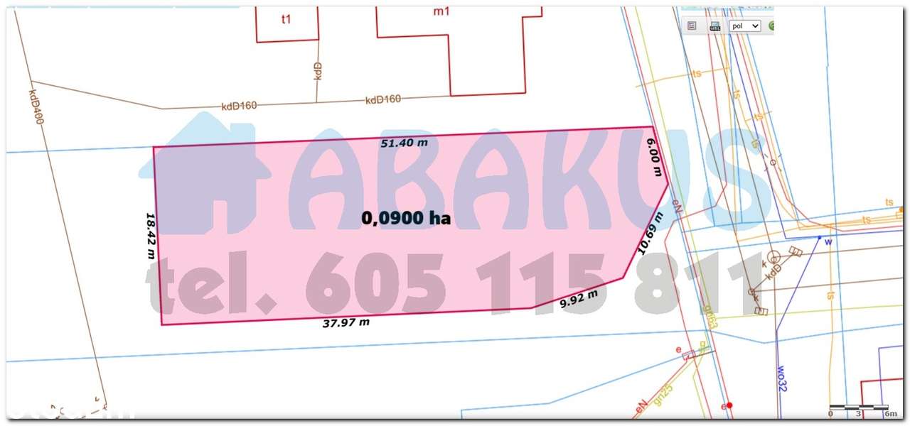 Na sprzedaż działka budowlana - Konin os. Niesłusz-8