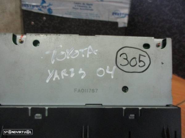 Display Relogio 8611053010B0 TOYOTA YARIS 2004 - 4