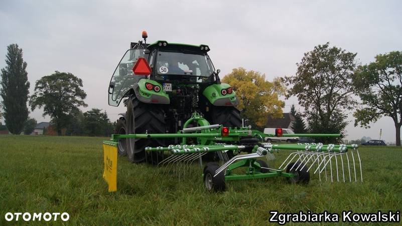 NOWA Zgrabiarka karuzelowa wirnikowa Talex 3,5m 3,6m 4,2m  tandem Metal-Technik JANPOL  Kowalski - 18