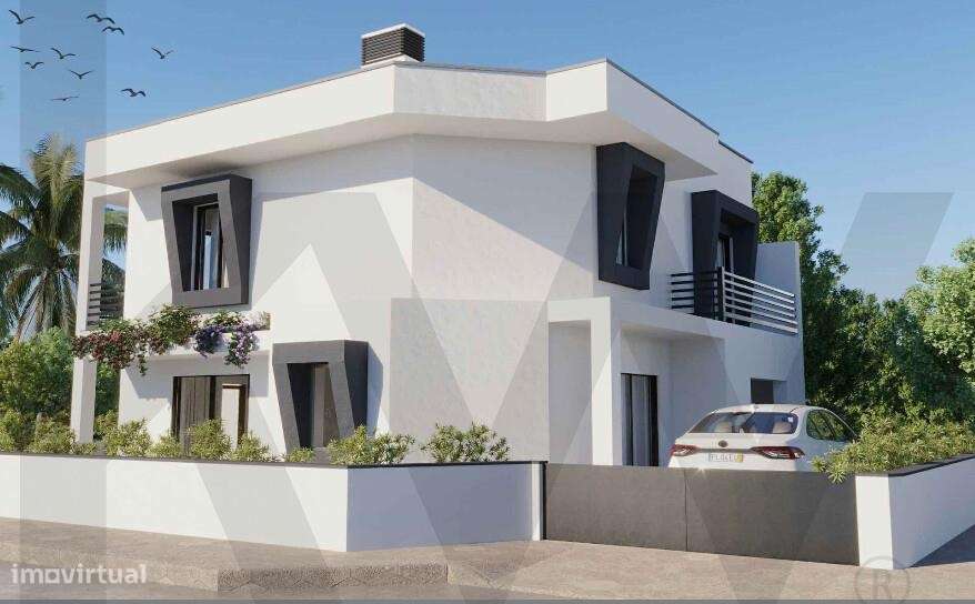 Lote com projeto para moradia moderna T3 no Alto Alfarrobal em Portimã - Grande imagem: 2/26