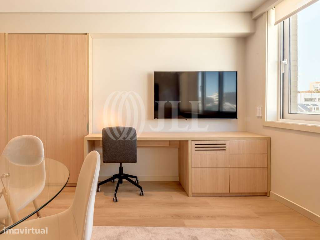 Apartamento T0+1 mobilado, em Matosinhos Sul, Porto-5