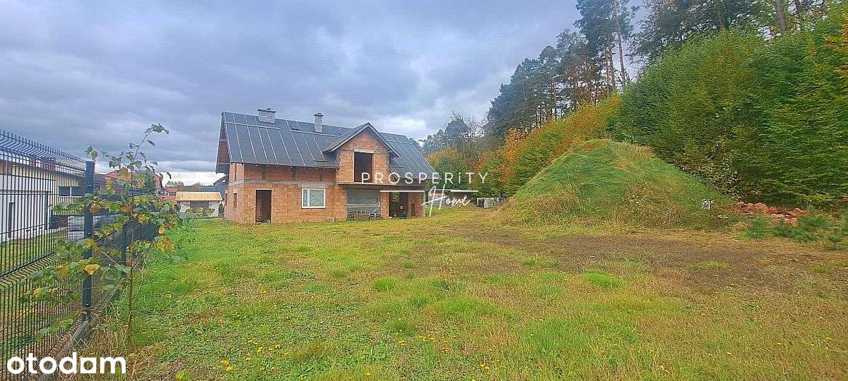 Dom w stanie surowym otwartym pod lasem - Góra-5