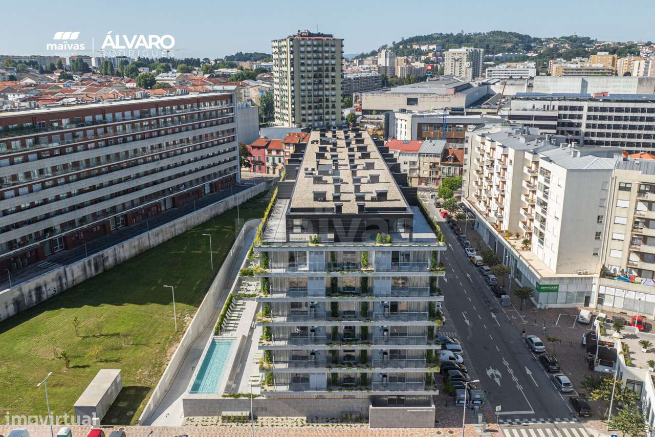 Apartamento T1 | Condomínio Privado com Piscina e Ginásio-20