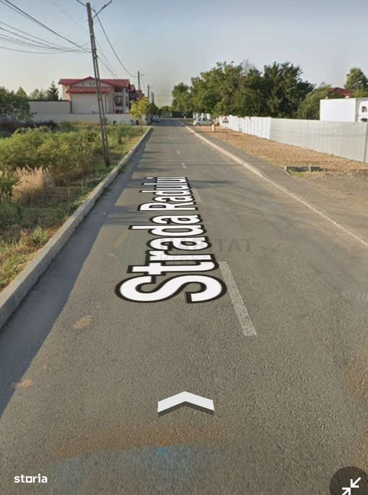 De vânzare teren intravilan – 1000 mp – Comuna Domnești, Str. Rădului - Imagine principală: 3/4