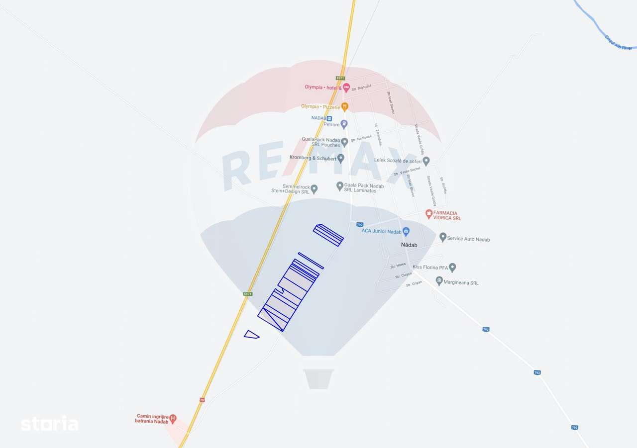 Teren Intravilan 26 020 mp, Loc. Nădab / Zona Industrială - Imagine principală: 3/3